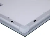 Дзеркало Lidz Kubis 500х800 з LED-підсвічуванням Touch, з антизапотіванням, з димером, рег. яскравості LD78LF9365080 Фото - 4
