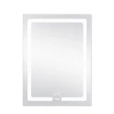 Дзеркало Lidz Kubis 600х800 з LED-підсвічуванням Touch, з антизапотіванням, з димером, рег. яскравості LD78LF9376080 Фото - 3