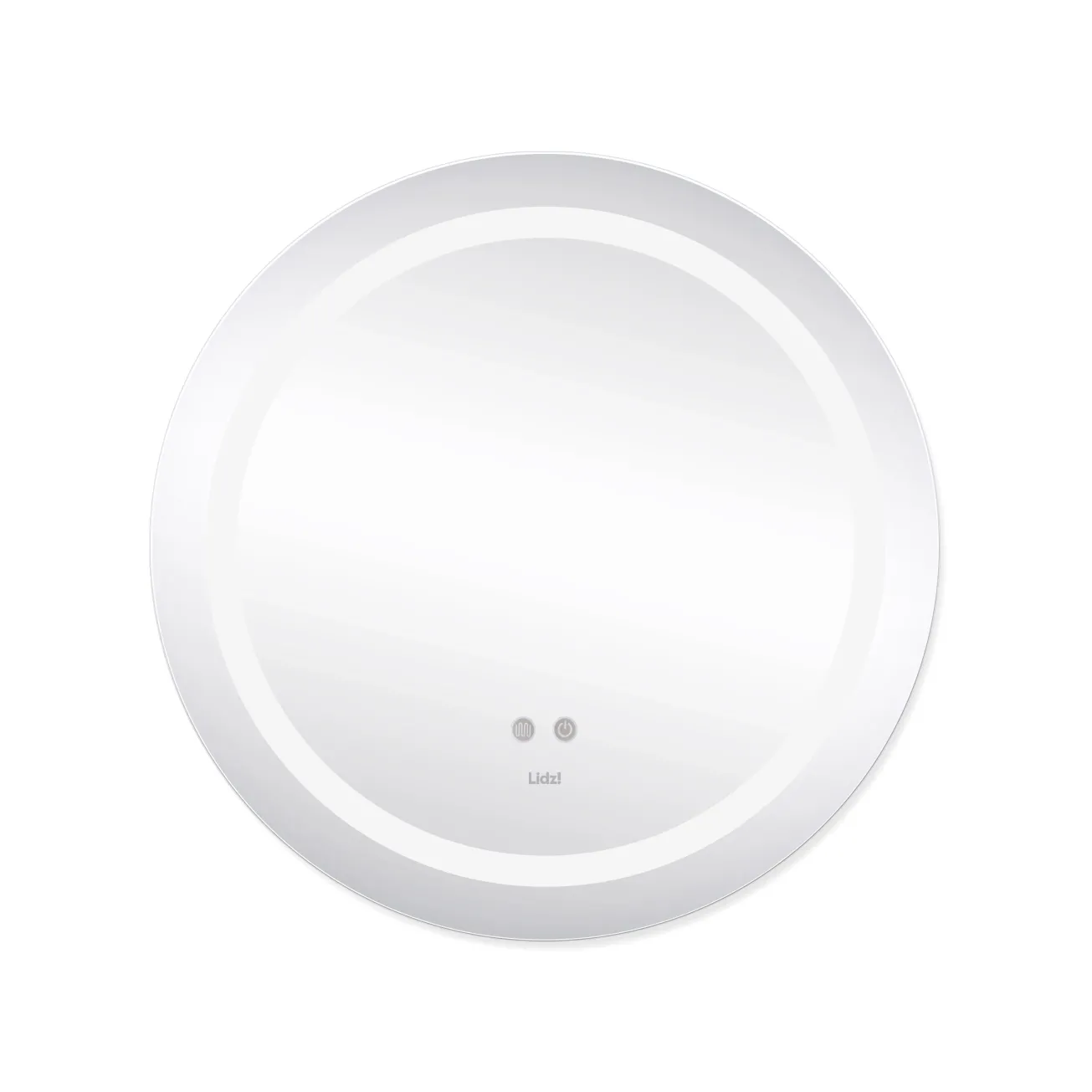 Дзеркало Lidz Aria R600 з LED-підсвічуванням Touch, з антизапотіванням, з димером, рег. яскравості LD78LR600 Фото - 2