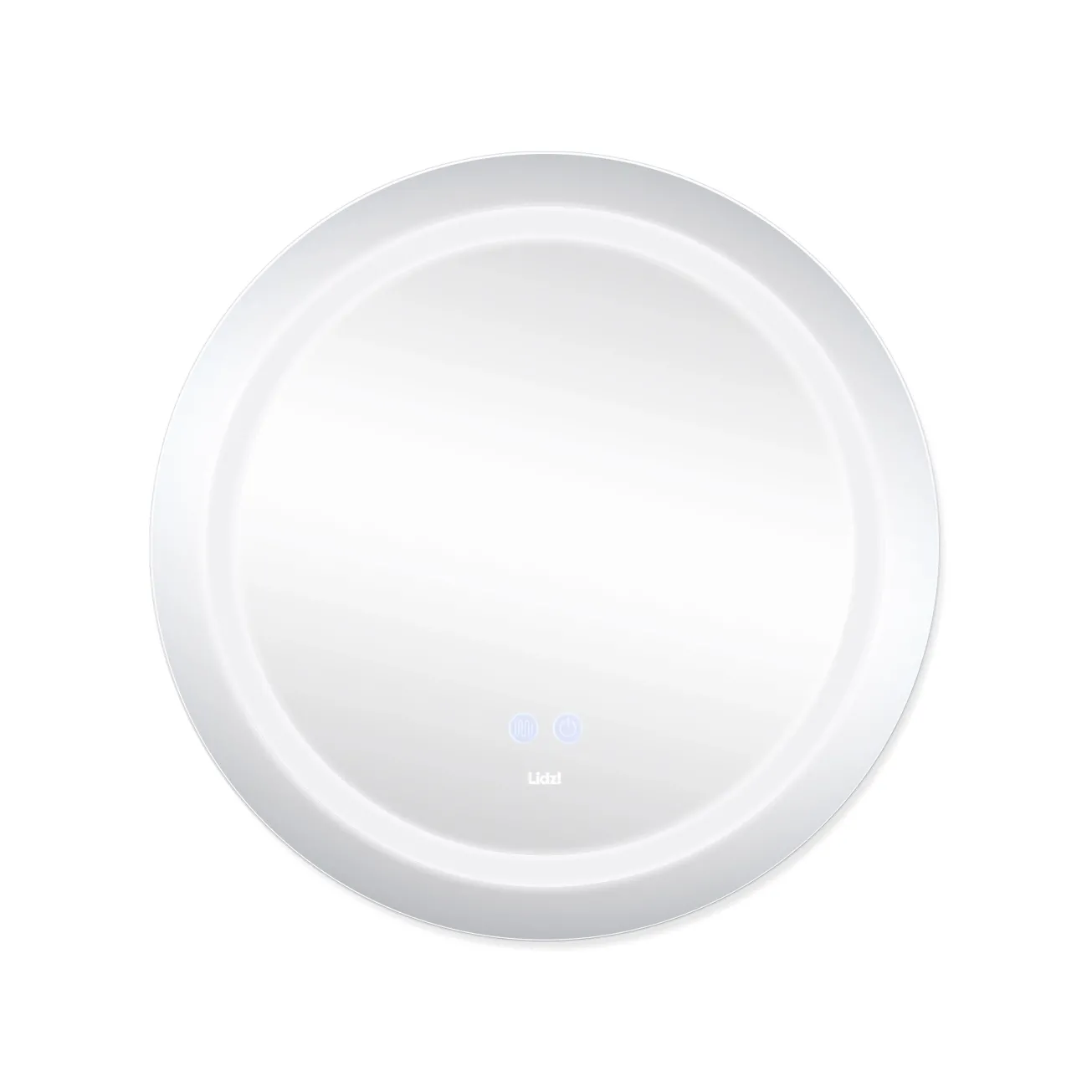 Дзеркало Lidz Aria R600 з LED-підсвічуванням Touch, з антизапотіванням, з димером, рег. яскравості LD78LR600 Фото - 3