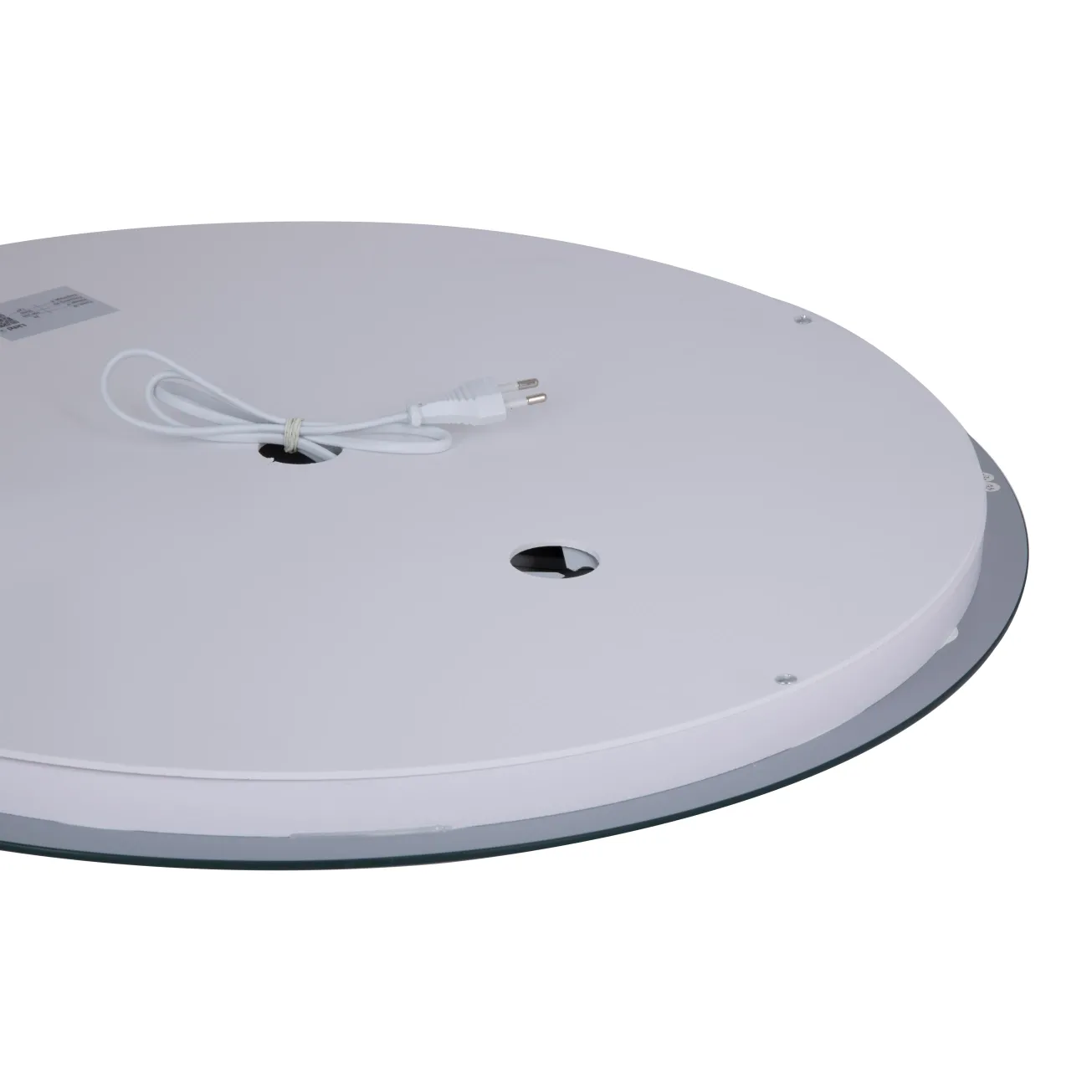 Дзеркало Lidz Aria R600 з LED-підсвічуванням Touch, з антизапотіванням, з димером, рег. яскравості LD78LR600 Фото - 5