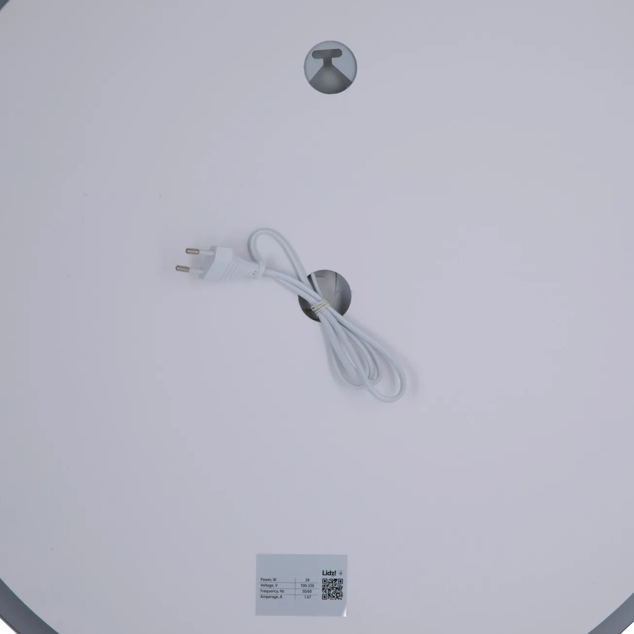 Дзеркало Lidz Aria R600 з LED-підсвічуванням Touch, з антизапотіванням, з димером, рег. яскравості LD78LR600 Фото - 8
