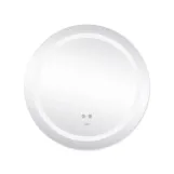 Дзеркало Lidz Aria R600 з LED-підсвічуванням Touch, з антизапотіванням, з димером, рег. яскравості LD78LR600 Фото - 2