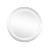 Дзеркало Lidz Aria R600 з LED-підсвічуванням Touch, з антизапотіванням, з димером, рег. яскравості LD78LR600 Фото - 3