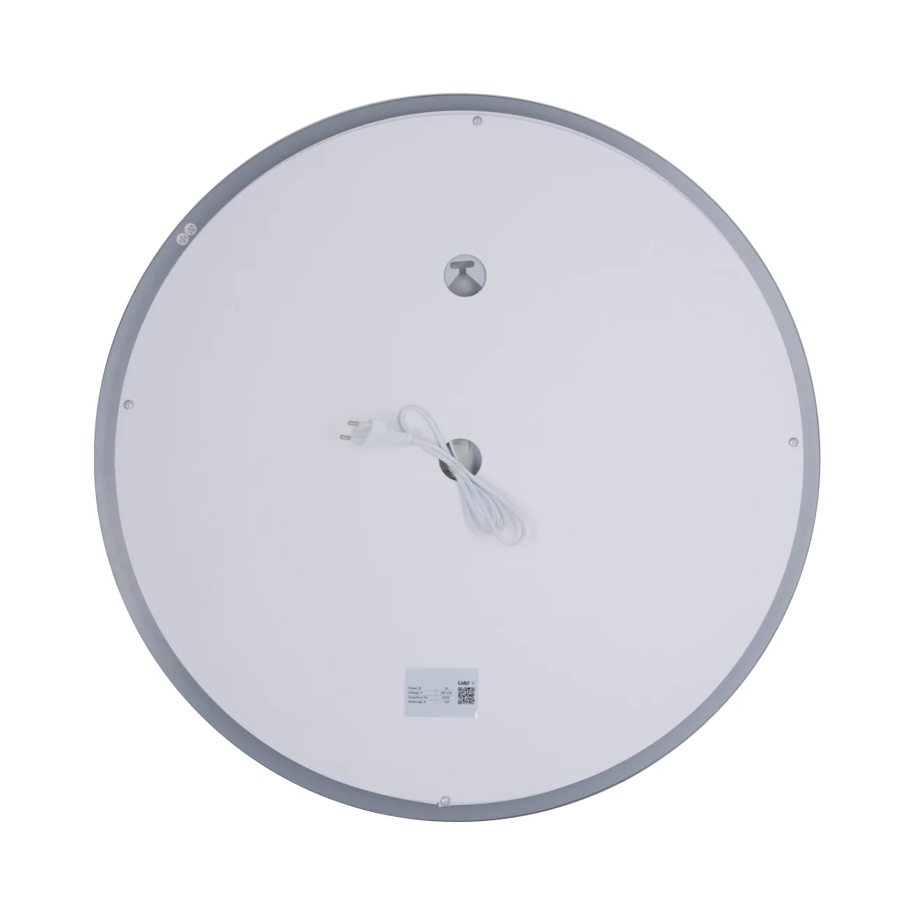 Зеркало Lidz Aria R800 с LED-подсветкой Touch, с антизапотеванием, с димером, рег. яркости LD78LR800 Фото - 4