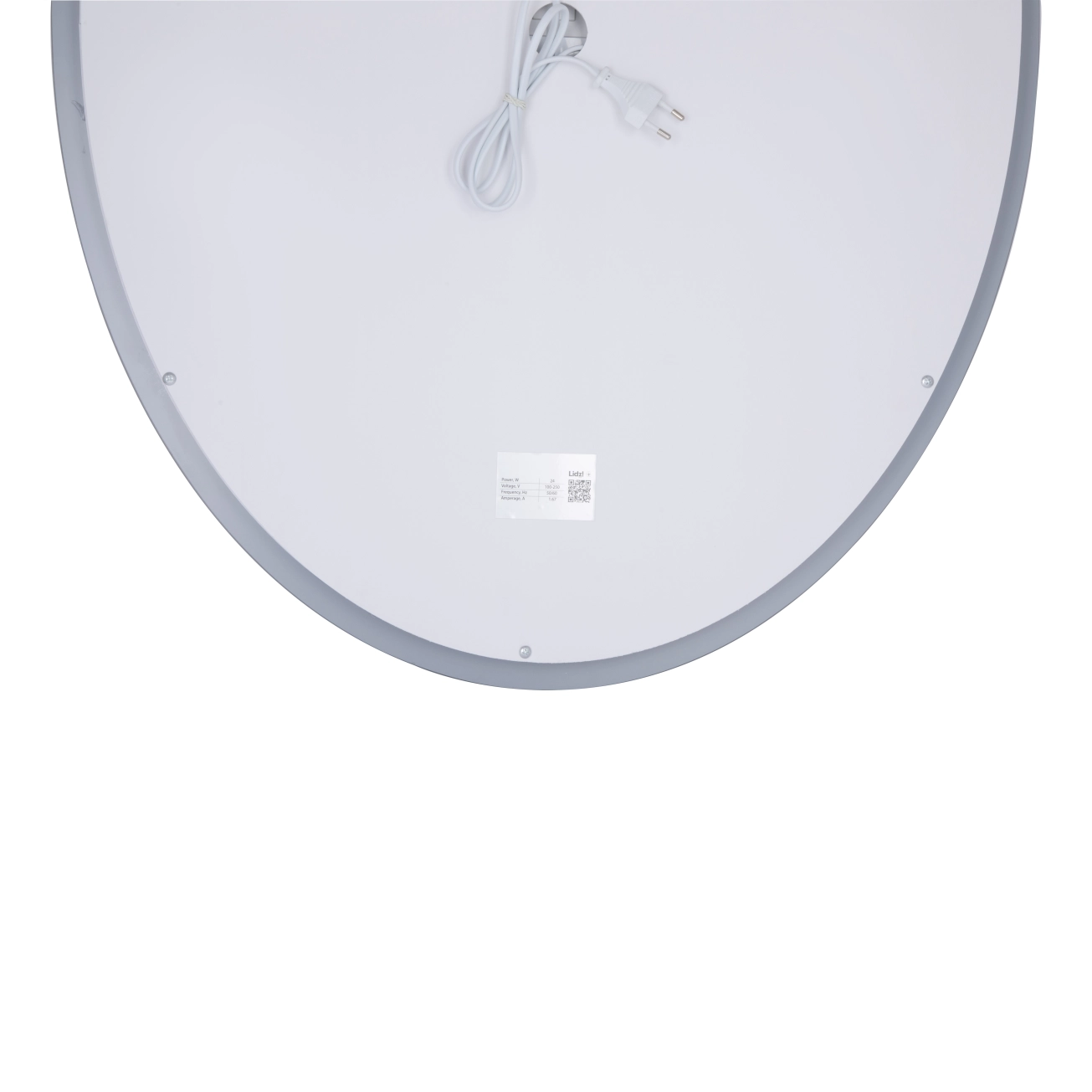 Дзеркало Lidz Vida 800х600 з LED-підсвічуванням Touch, з антизапотіванням, з димером, рег. яскравості LD78LF6080 Фото - 6