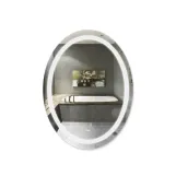 Зеркало Lidz Vida 800х600 с LED-подсветкой Touch, с антизапотеванием, с димером, рег. яркости LD78LF6080