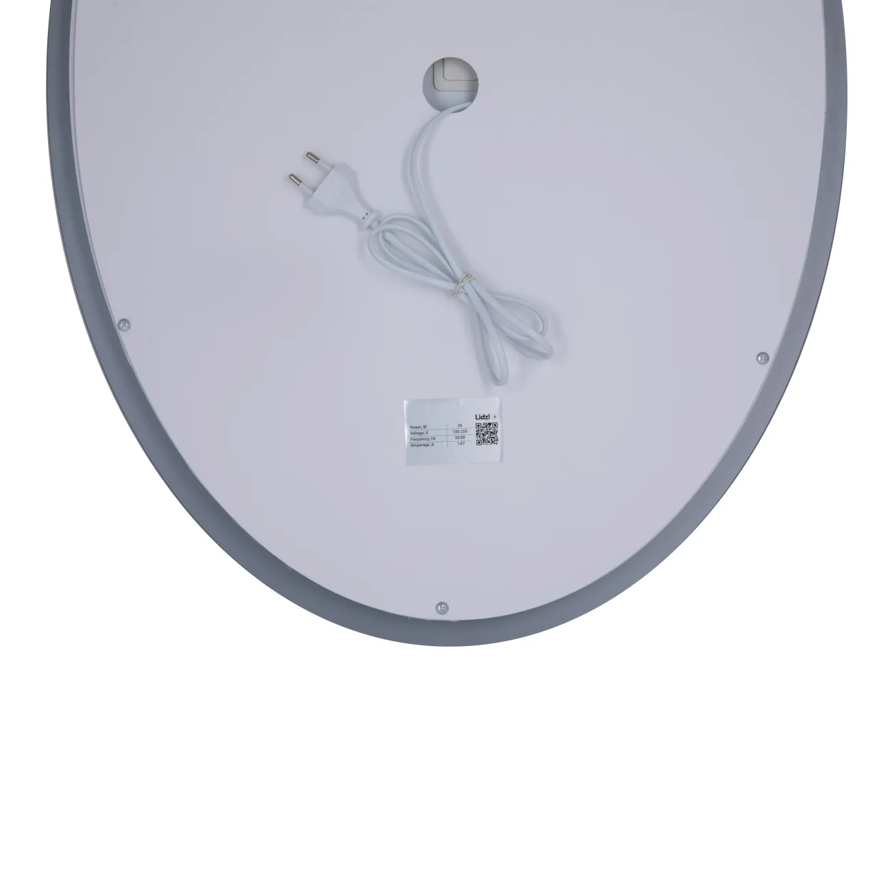 Зеркало Lidz Vida 700х500 с LED-подсветкой Touch, с антизапотеванием, с димером, рег. яркости LD78LF5070 Фото - 6