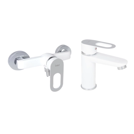 Набор смесителей Latwa 001 + Latwa 010 White