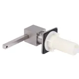 Дозатор для моющего средства Lidz LK117 квадратный Brushed Steel (LDLK117BRU46399) Фото - 3