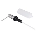 Дозатор для моющего средства Lidz LK118 круглый Brushed Steel (LDLK118BRU46400) Фото - 2