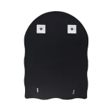 Дзеркало Lidz Anny 140.07.02 (1) 600х850х106 настінне з поличкою прямокутне з дугоподібним верхом та фігурними боками LD78AN6085 Фото - 3