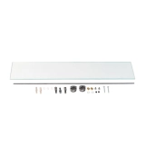 Дзеркало Lidz Tani 140.07.03 (1) 700х900х110 настінне з поличкою прямокутне з дугоподібним верхом LD78TA7090 Фото - 4