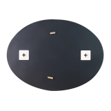 Зеркало Lidz Latwa 140.07.11 425х575 настенное овальное с декором LD78LA4257 Фото - 3