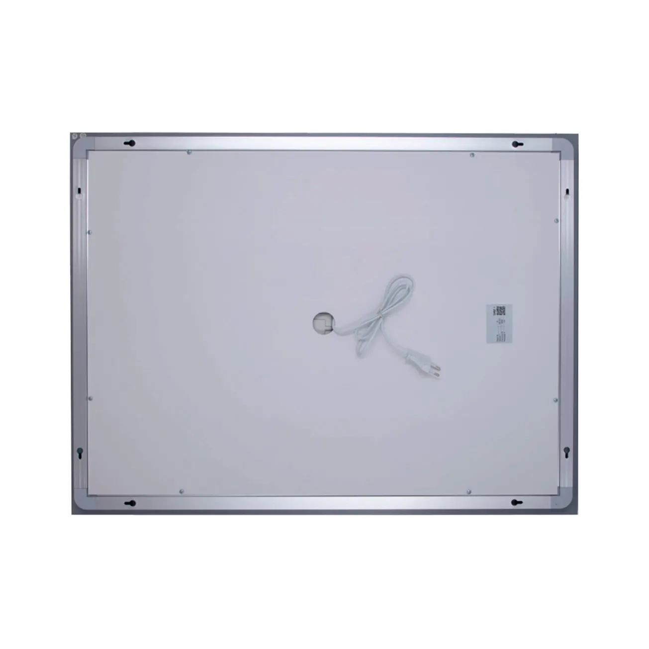 Зеркало Lidz Kubis 800х600 с LED-подсветкой Touch, с антизапотеванием, с димером, рег. яркости LD78LF9047400 Фото - 4