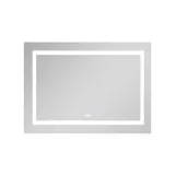 Зеркало Lidz Kubis 800х600 с LED-подсветкой Touch, с антизапотеванием, с димером, рег. яркости LD78LF9047400 Фото - 3