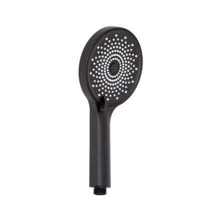 Лейка для ручного душа Lidz Niagara 32 120 мм округлая LDNIA32BLM47555 Matt Black