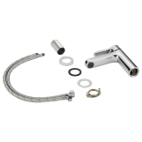Смеситель латунный для раковины Lidz Astra 001F Chrome (SD00054209) Фото - 5