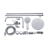 Душова система латунна універсальна Lidz Astra 1030 Chrome (SD00054210) Фото - 1