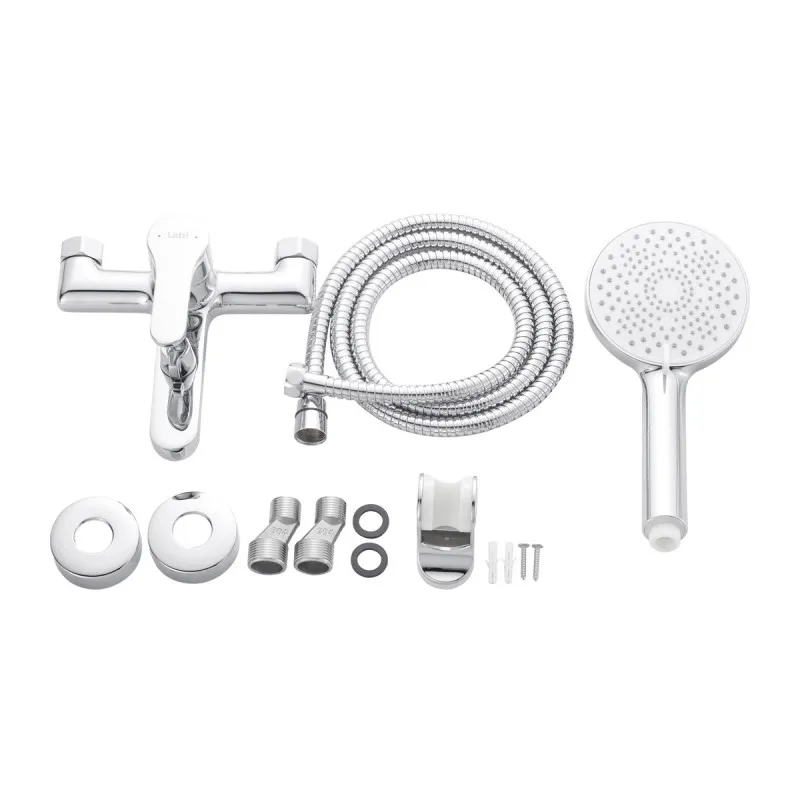 Змішувач для ванни Lidz Astra 006 (з душовим гарнітуром) Chrome (SD00054211) Фото - 4