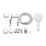 Змішувач для ванни Lidz Astra 006 (з душовим гарнітуром) Chrome (SD00054211) Фото - 4