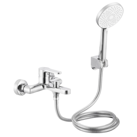 Смеситель для ванны Lidz Astra 006 (с душевым гарнитуром) Chrome (SD00054211)