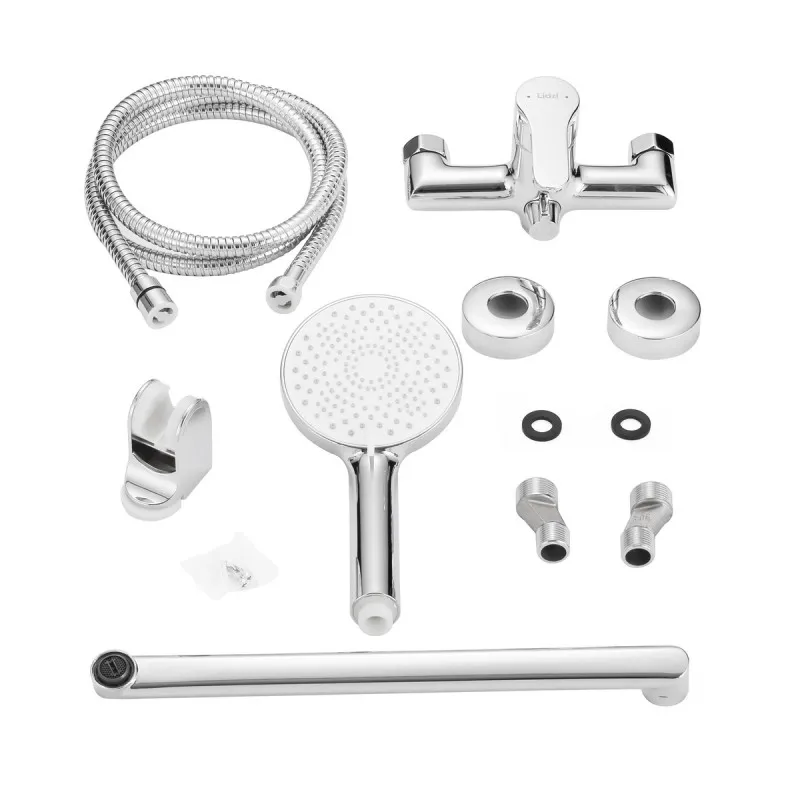 Смеситель для ванны Lidz Astra 005 (с душевым гарнитуром) Chrome (SD00054212) Фото - 2