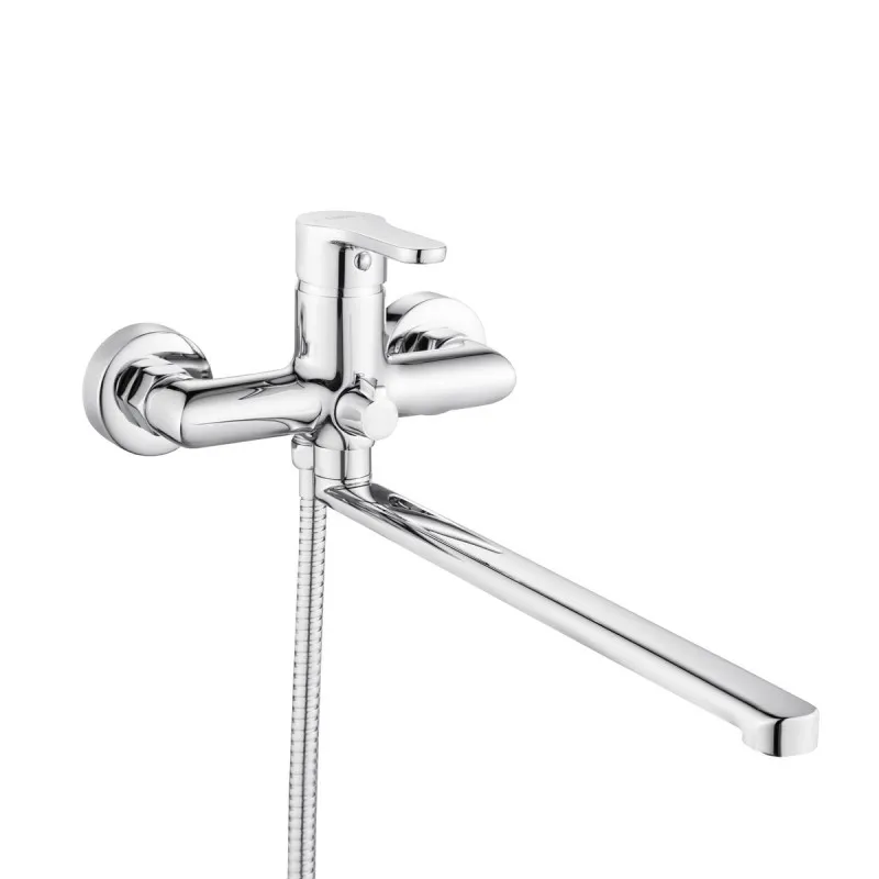 Смеситель для ванны Lidz Astra 005 (с душевым гарнитуром) Chrome (SD00054212) Фото - 7