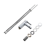Змішувач латунний для біде Lidz Astra 001AF Chrome (SD00054213) Фото - 2