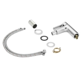 Змішувач латунний для біде Lidz Astra 001AF Chrome (SD00054213) Фото - 5