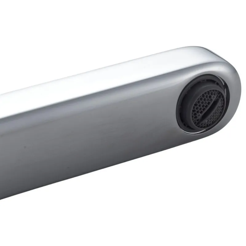 Змішувач латунний для раковини Lidz Astra 001FH високий Chrome (SD00054214) Фото - 5