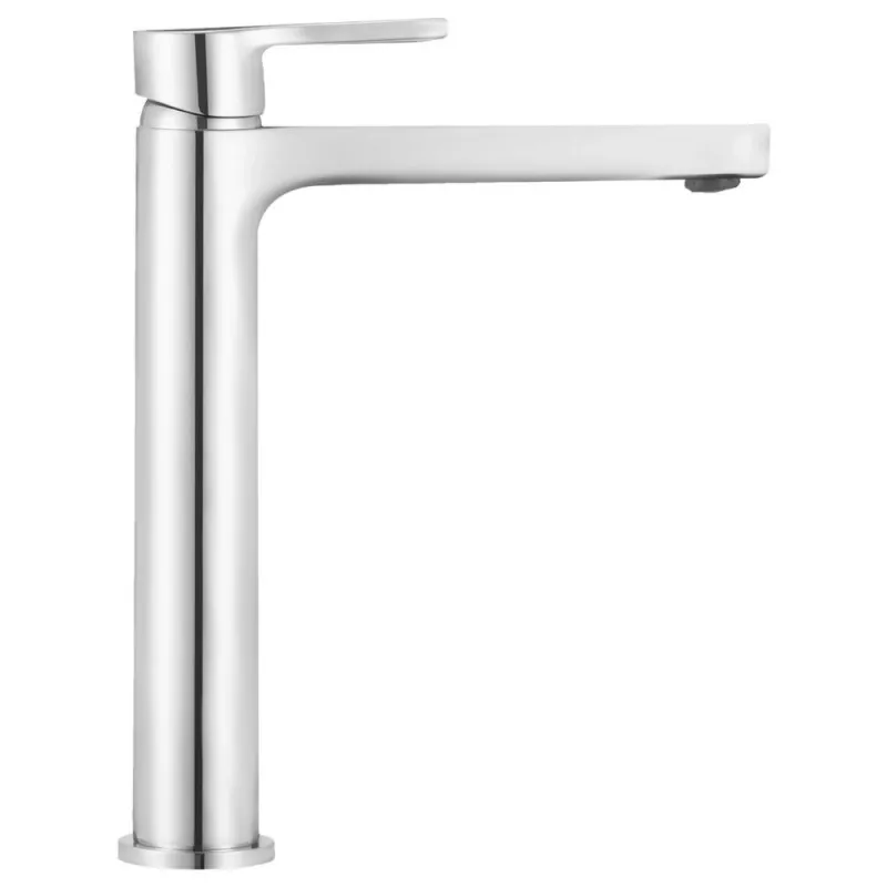 Змішувач латунний для раковини Lidz Astra 001FH високий Chrome (SD00054214) Фото - 8