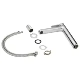 Змішувач латунний для раковини Lidz Astra 001FH високий Chrome (SD00054214) Фото - 6