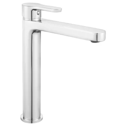 Змішувач латунний для раковини Lidz Astra 001FH високий Chrome (SD00054214)