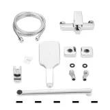 Смеситель для ванны Lidz Orion 005 (с душевым гарнитуром) Chrome (SD00054218) Фото - 3