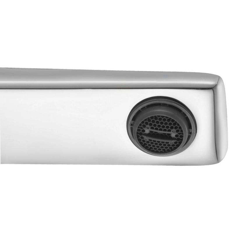 Змішувач латунний для раковини Lidz Orion 001FH високий Chrome (SD00054220) Фото - 6