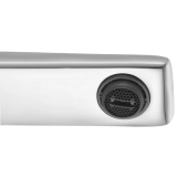 Змішувач латунний для раковини Lidz Orion 001FH високий Chrome (SD00054220) Фото - 6