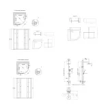 Комплект для душевой Latwa: Душевая кабина LLSC9090SATMIDFR2SET+Душевая система на 3 потребителя LDLAT1030WHI45427 Фото - 1