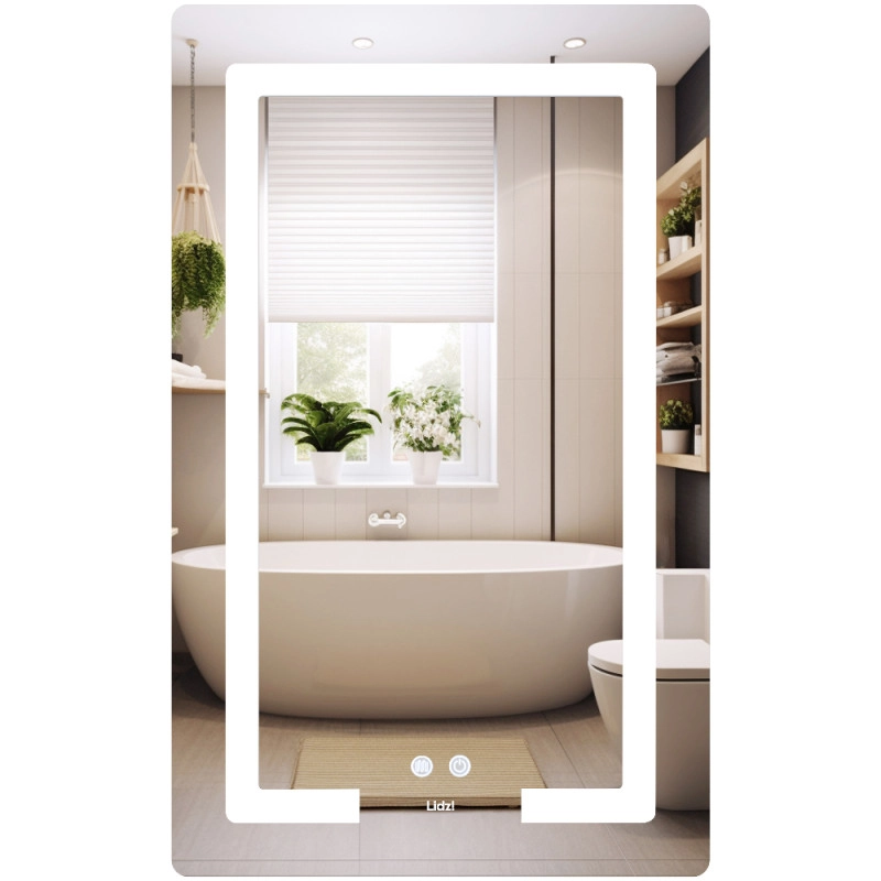 Дзеркало Lidz Kubis (KU2) 500х800 з LED-підсвічуванням Touch (SD00054572)