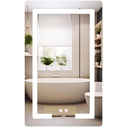 Дзеркало Lidz Kubis (KU2) 500х800 з LED-підсвічуванням Touch (SD00054572)