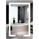 Зеркало Lidz Kubis (KU2) 600х800 с LED-подсветкой Touch (SD00054573)