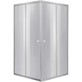 Душова кабіна без піддону Lidz Wawel SC90x90.SAT.LOW.DGR, квадратна (SD00054876)