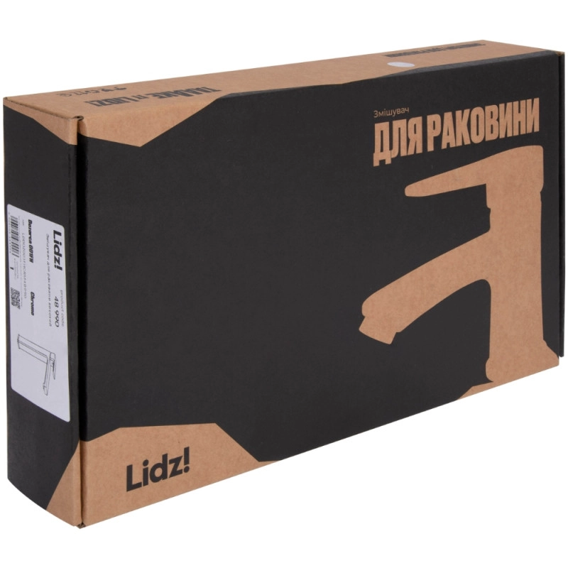 Змішувач для раковини Lidz Dozorca 001FH, хром (SD00055114) Фото - 1