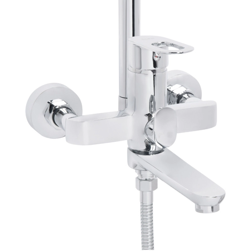 Душова система універсальна Lidz Latwa 1031 (з виливом) Chrome (SD00055117) Фото - 7