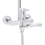 Душевая система универсальная Lidz Latwa 1031 (с изливом) Chrome (SD00055117) Фото - 6