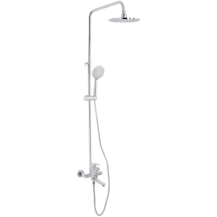 Душова система універсальна Lidz Latwa 1031 (з виливом) Chrome (SD00055117)