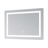 Дзеркало Lidz Kubis (KU2) 1200х800 з LED-підсвічуванням Touch (SD00055131) Фото - 4
