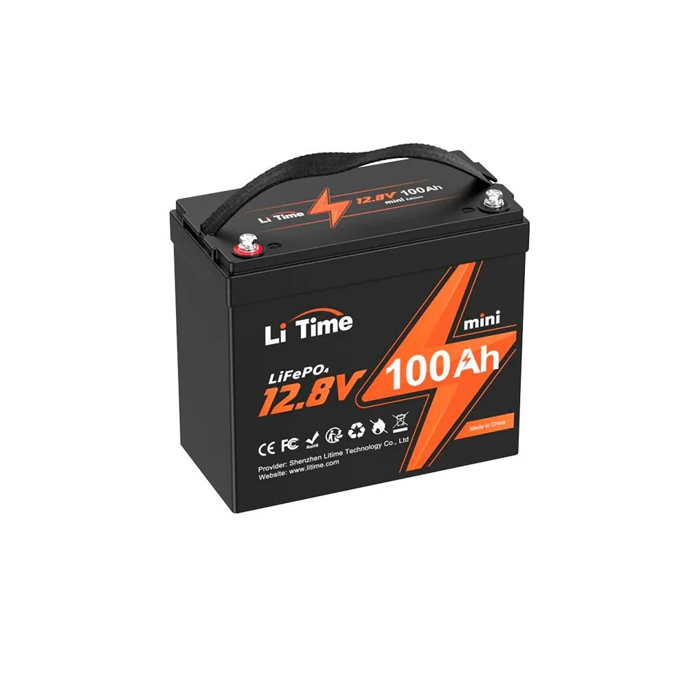 Аккумуляторная батарея LiTime LiFePO4 12V100Ah Mini L12V100-100-MINI-16-A60 (44-00511)