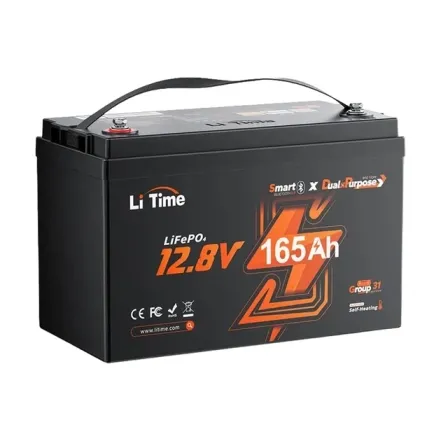 Акумуляторна батарея Li-Time Dual Purpose L12V165-150-DP-BT-CCA1K2-4-A100 (44-00532)