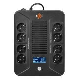 Джерело безперебійного живлення LogicPower UPS LP-UL600VA-8PS (360Вт) (16160)